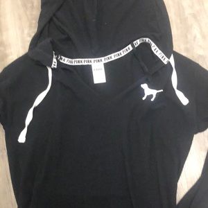 Pink hoodie sweatshirt